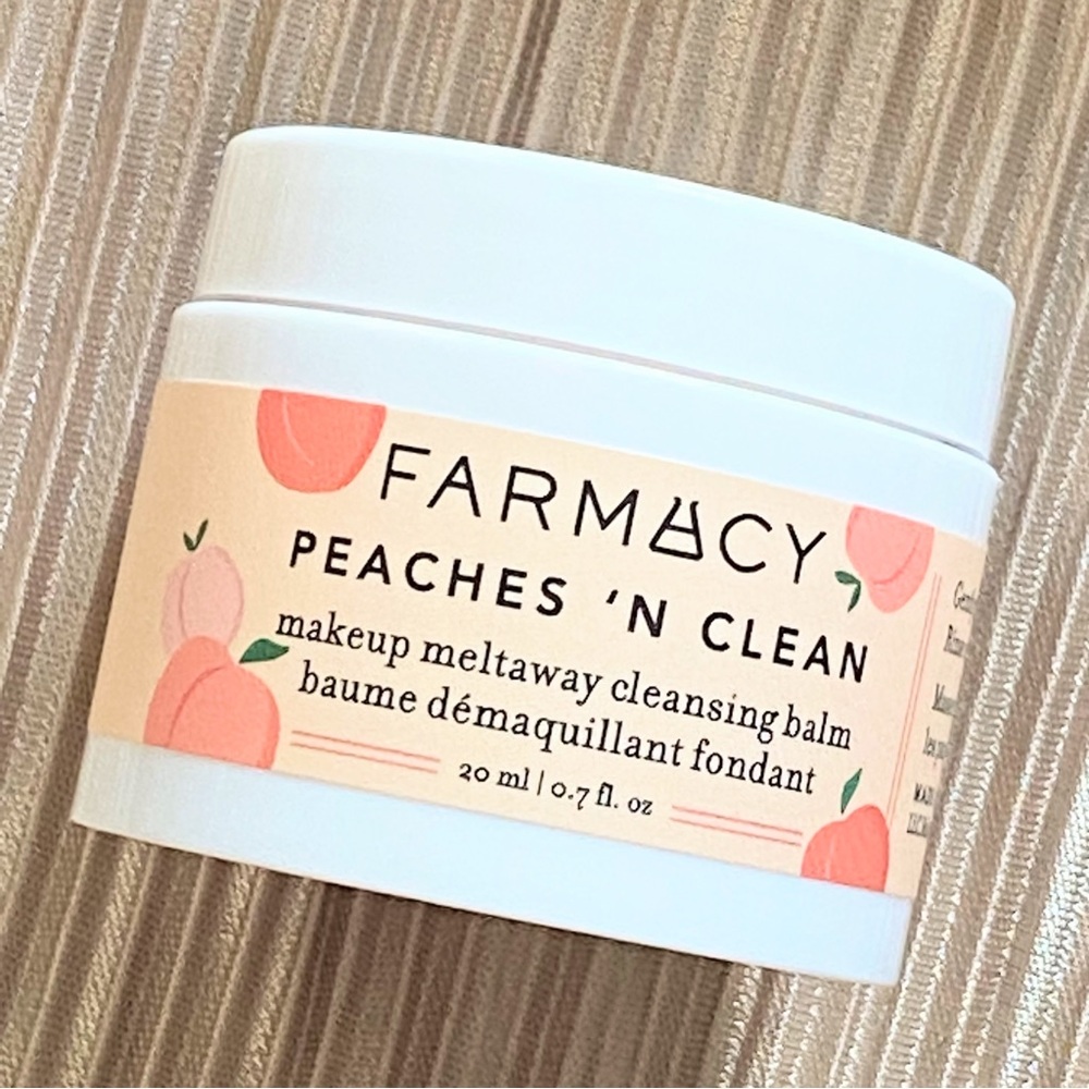 Farmacy Peaches 'N Clean Makeup Meltaway Cleansing Balm - 0.7oz